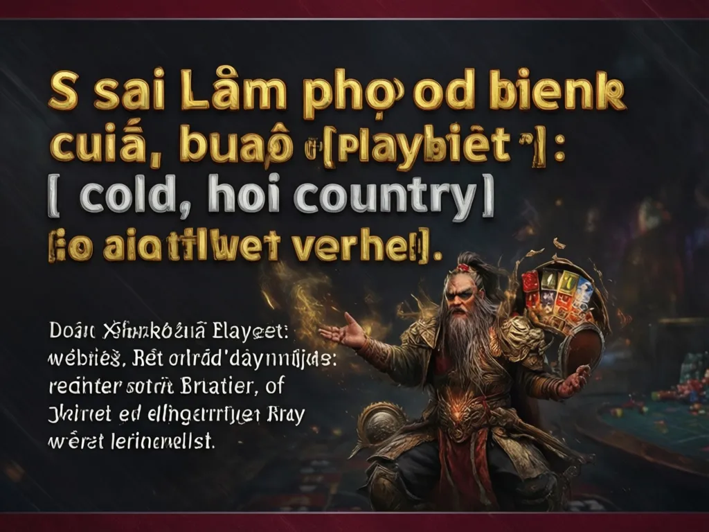 Sai lầm khi chơi Playbet